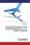 Customer Perception and Buying Behavior w.r.t. In-Flight Shopping