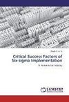 Critical Success Factors of Six-sigma Implementation