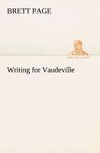 Writing for Vaudeville