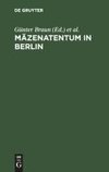 Mäzenatentum in Berlin