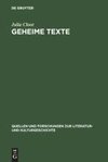 Geheime Texte