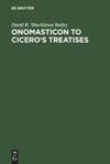 Onomasticon to Cicero's Treatises