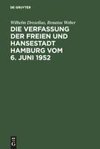 Die Verfassung der Freien und Hansestadt Hamburg vom 6. Juni 1952