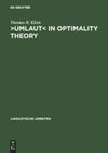 >Umlaut< in Optimality Theory