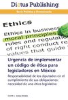 Urgencia de implementar un código de ética para legisladores en México