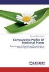 Comparative Profile Of Medicinal Plants