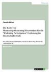 Die Rolle von Mentoring/Mentoring-Netzwerken für die 