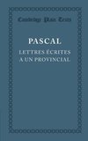 Lettres écrites a un provincial