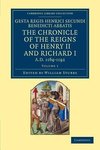 Gesta Regis Henrici Secundi Benedicti Abbatis. the Chronicle of the Reigns of Henry II and Richard I, Ad 1169-1192