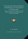 William Of Malmesbury's Chronicle Of The Kings Of England