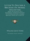 Letter To Doctor A. Brigham On Animal Magnetism