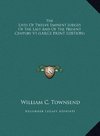 The Lives Of Twelve Eminent Judges Of The Last And Of The Present Century V1 (LARGE PRINT EDITION)