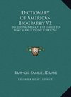 Dictionary Of American Biography V2