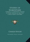 Studies of Shakespeare