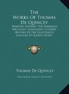 The Works Of Thomas De Quincey