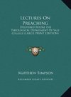 Lectures On Preaching