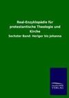 Real-Enzyklopädie für protestantische Theologie und Kirche