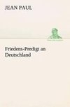 Friedens-Predigt an Deutschland