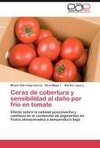 Ceras de cobertura y sensibilidad al daño por frío en tomate