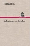 Aphorismen aus Stendhal