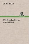 Friedens-Predigt an Deutschland