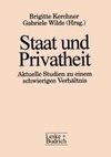 Staat und Privatheit