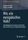 Wir, ein europäisches Volk?