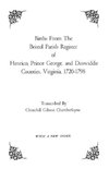 Births from the Bristol Parish Register of Henrico, Prince George, and Dinwiddie Counties, Virginia, 1720-1798