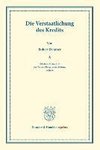 Die Verstaatlichung des Kredits. (Mutualisierung des Kredits). Gekrönte Preisschrift der Travers-Borgstroem-Stiftung in Bern.