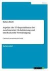 Aspekte des US-Imperialismus bei zunehmender Globalisierung und interkulturelle Verständigung