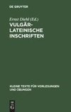 Vulgärlateinische Inschriften