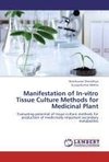 Manifestation of In-vitro Tissue Culture Methods for Medicinal Plant