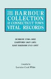 The Barbour Collection of Connecticut Town Vital Records. Volume 9