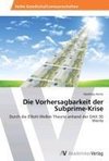 Die Vorhersagbarkeit der Subprime-Krise