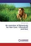 An overview of Botanicals for Hair Care: 1(Dandruff and lice)