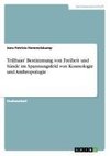 Trillhaas' Bestimmung von Freiheit und Sünde im Spannungsfeld von Kosmologie und Anthropologie