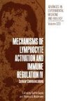 Mechanisms of Lymphocyte Activation and Immune Regulation IV