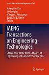 IAENG Transactions on Engineering Technologies