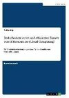 Bedarfsorientierter und effizienter Einsatz von IT-Ressourcen (Cloud Computing)