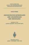 Geschichtliche Entwicklung und Grundfragen der Verfassung