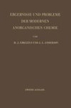 Ergebnisse und Probleme der Modernen Anorganischen Chemie