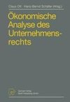 Ökonomische Analyse des Unternehmensrechts