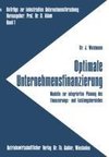 Optimale Unternehmensfinanzierung