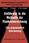 Einführung in die Methodik der Plankostenrechnung