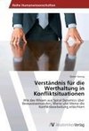 Verständnis für die Werthaltung  in Konfliktsituationen