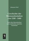 Geschichte der Mensuralnotation von 1240 - 1460