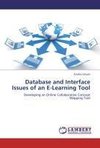 Database and Interface Issues of an E-Learning Tool