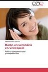 Radio universitaria   en Venezuela