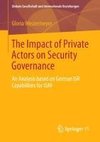 The Impact of Private Actors on Security Governance