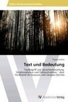 Text und Bedeutung